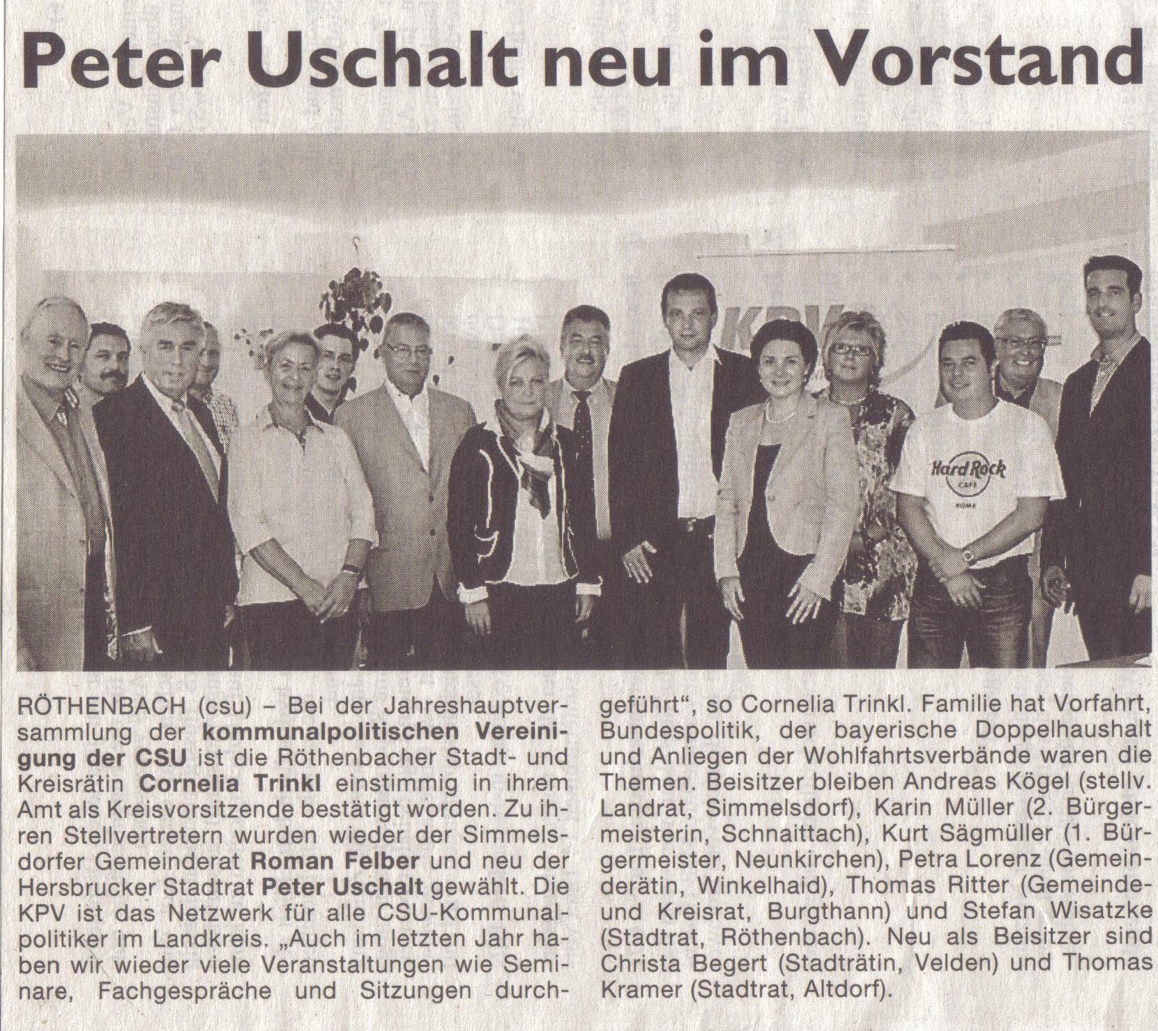 Pressebericht der Hersbrucker Zeitung vom 25.08.2011