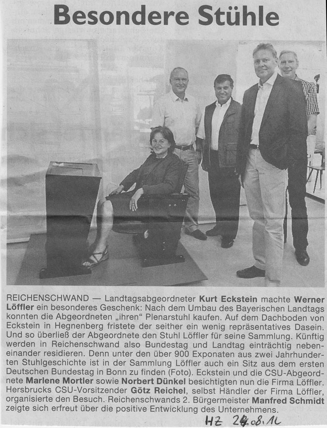 Pressebericht der Hersbrucker Zeitung vom 24.08.2012